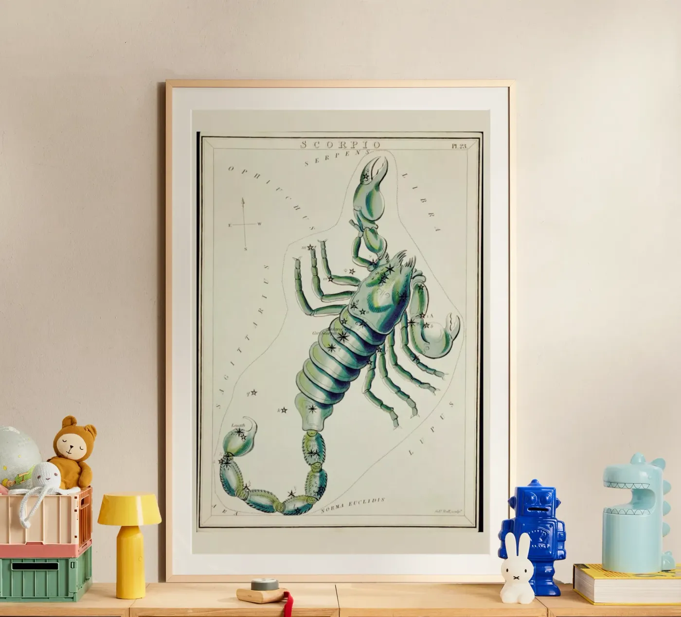 Scorpio Poster von Vintage by JUNIQE
