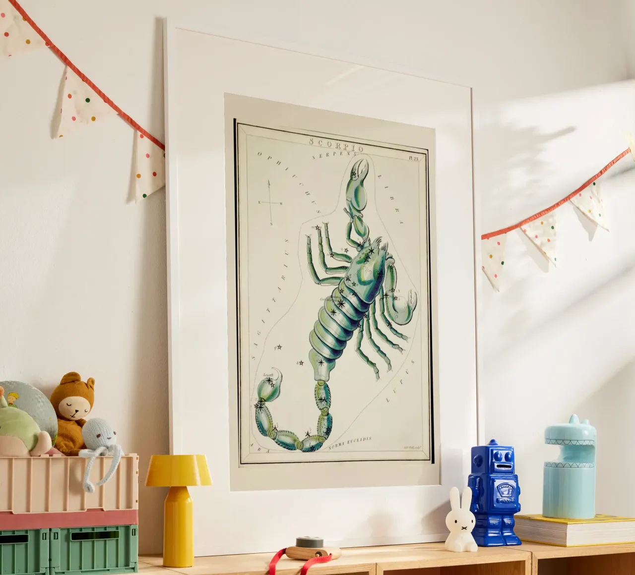 Scorpio poster by Vintage by JUNIQE