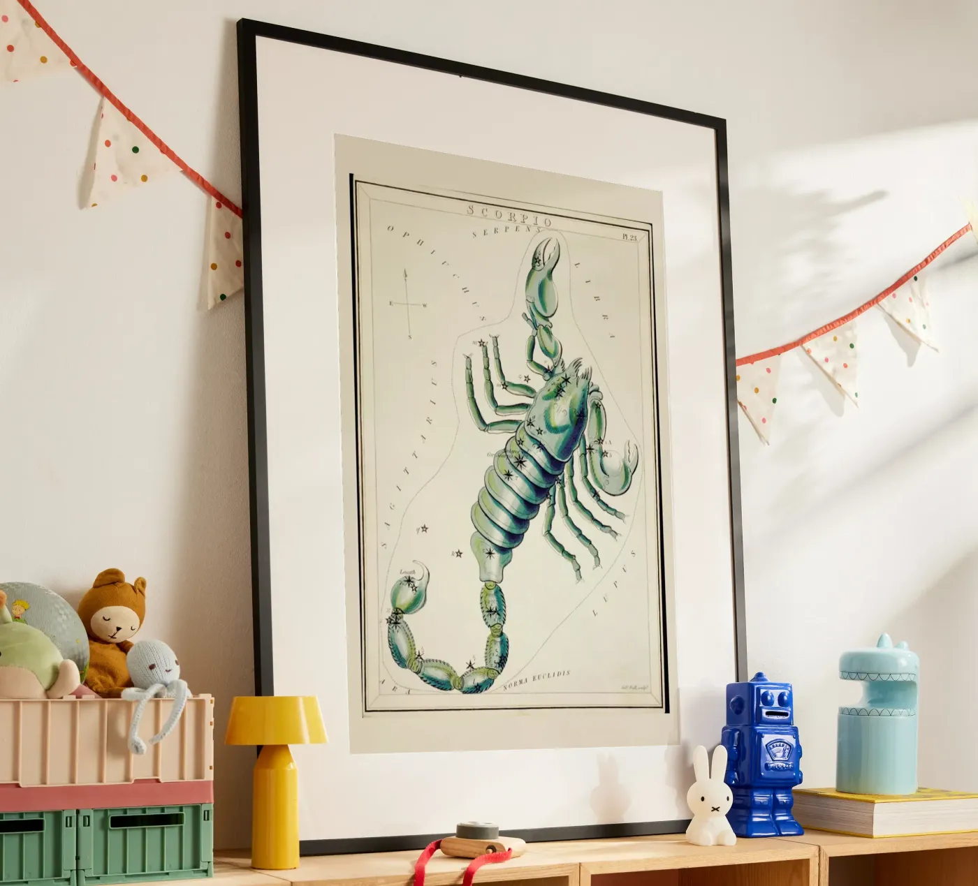 Scorpio Poster von Vintage by JUNIQE