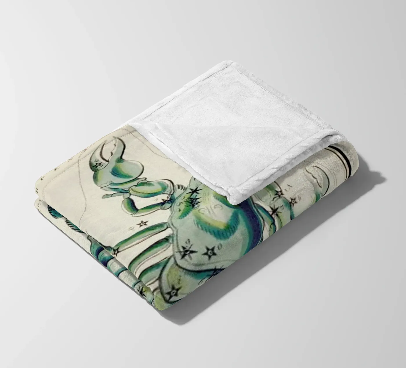 Scorpio Fleecedecke von Vintage by JUNIQE