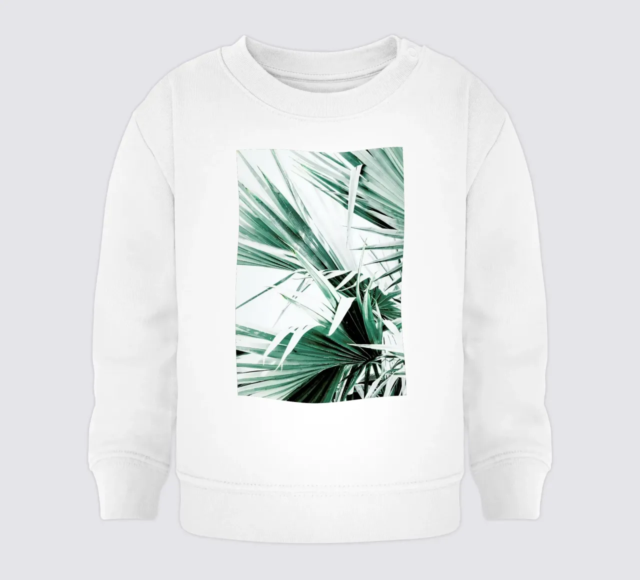Palm Leaves felpa neonato da Victoria Frost