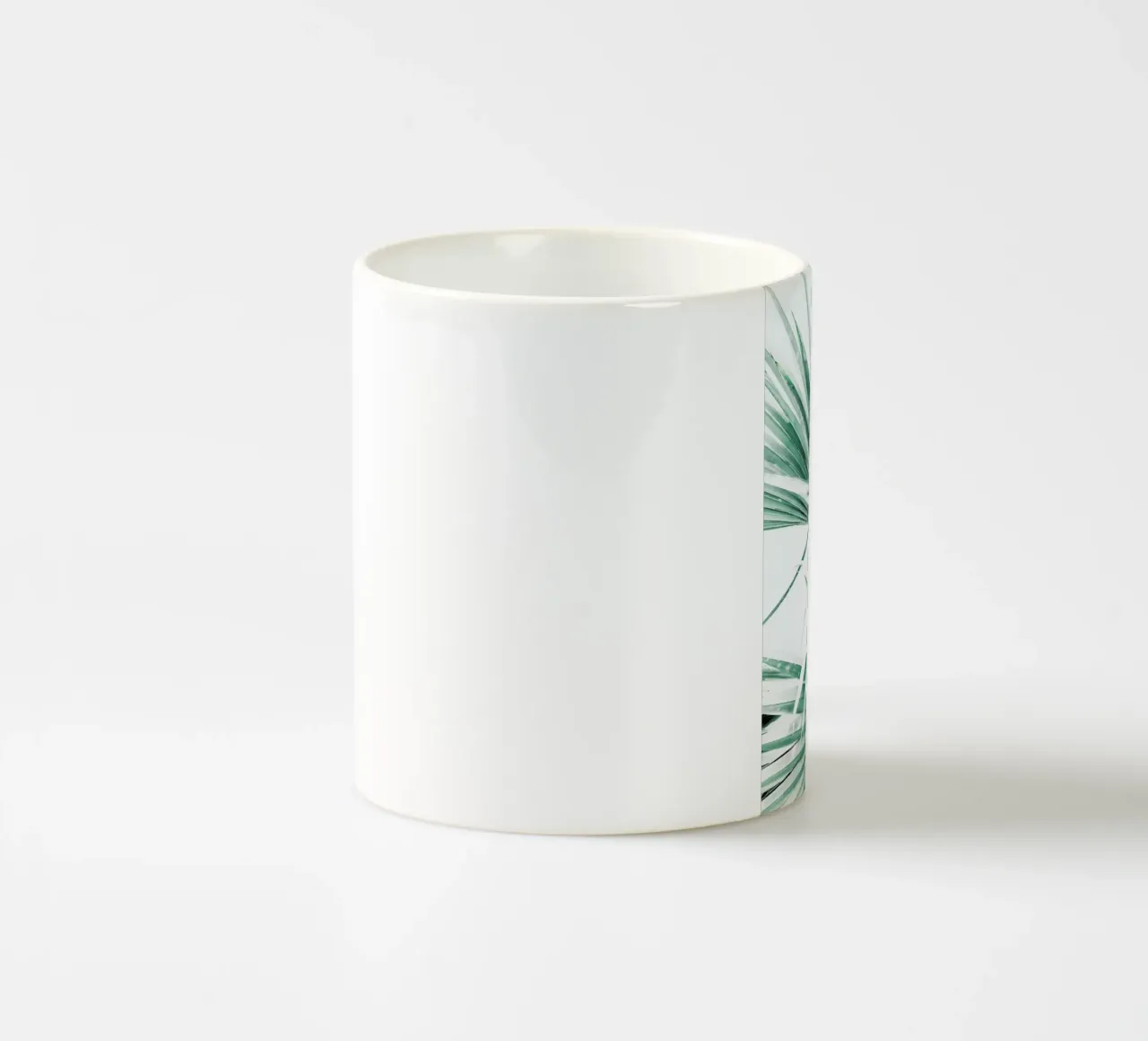 Palm Leaves tazza in ceramica da Victoria Frost