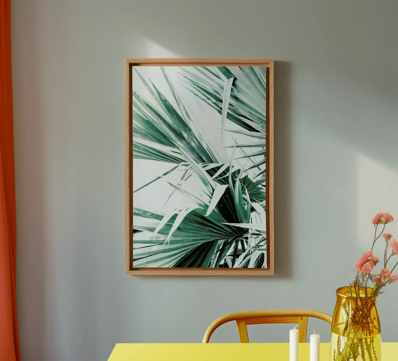 Palm Leaves canvas by Victoria Frost