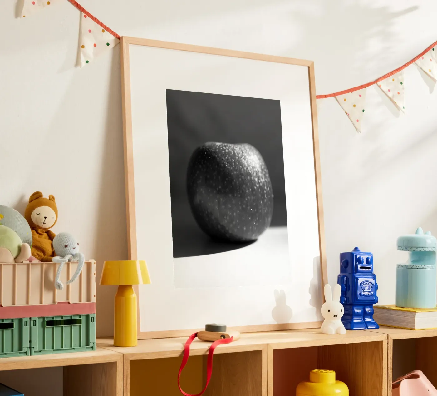 Fruit #2 poster by rafael campezato - black and white
