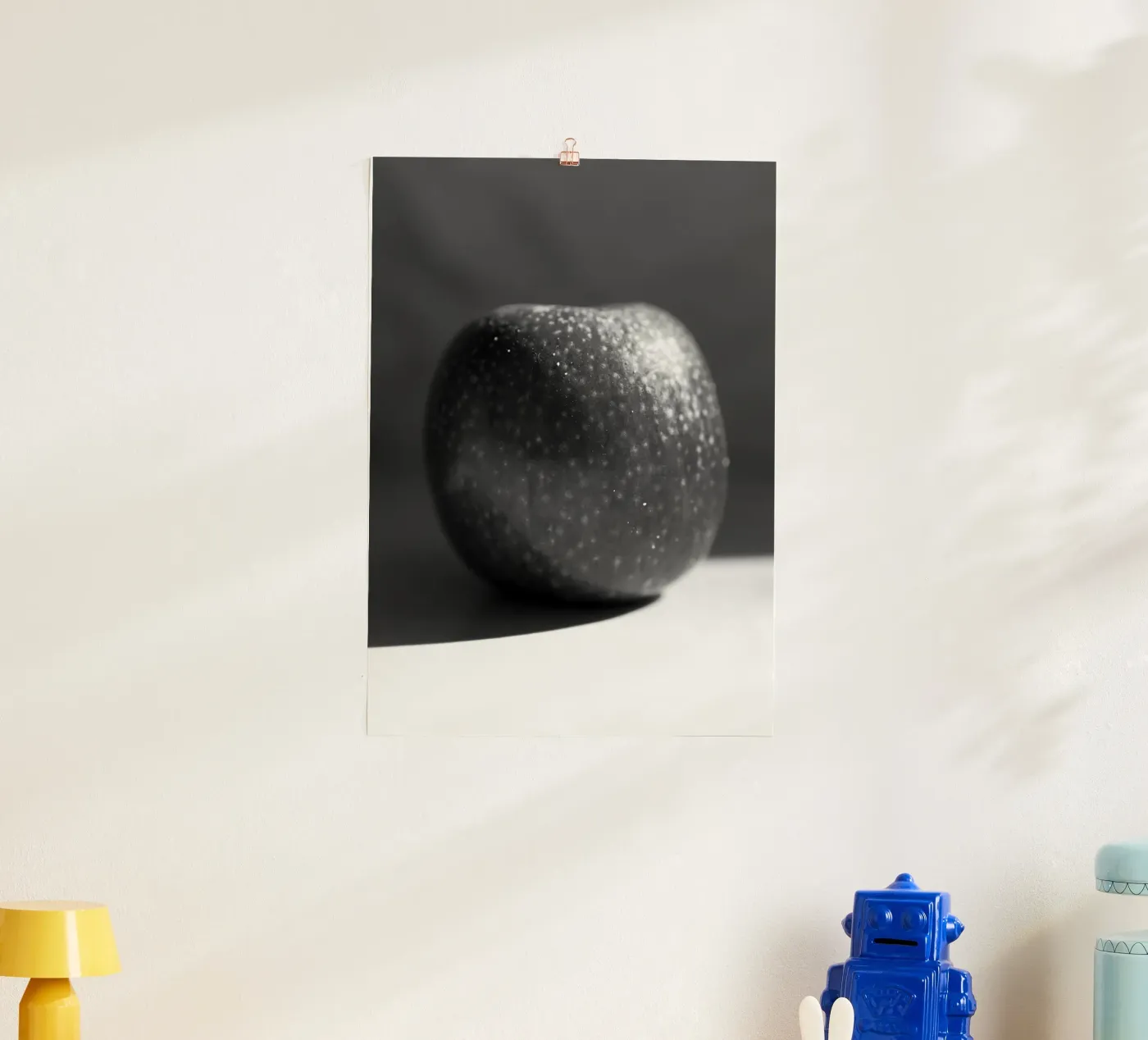 Fruit #2 poster by rafael campezato - black and white