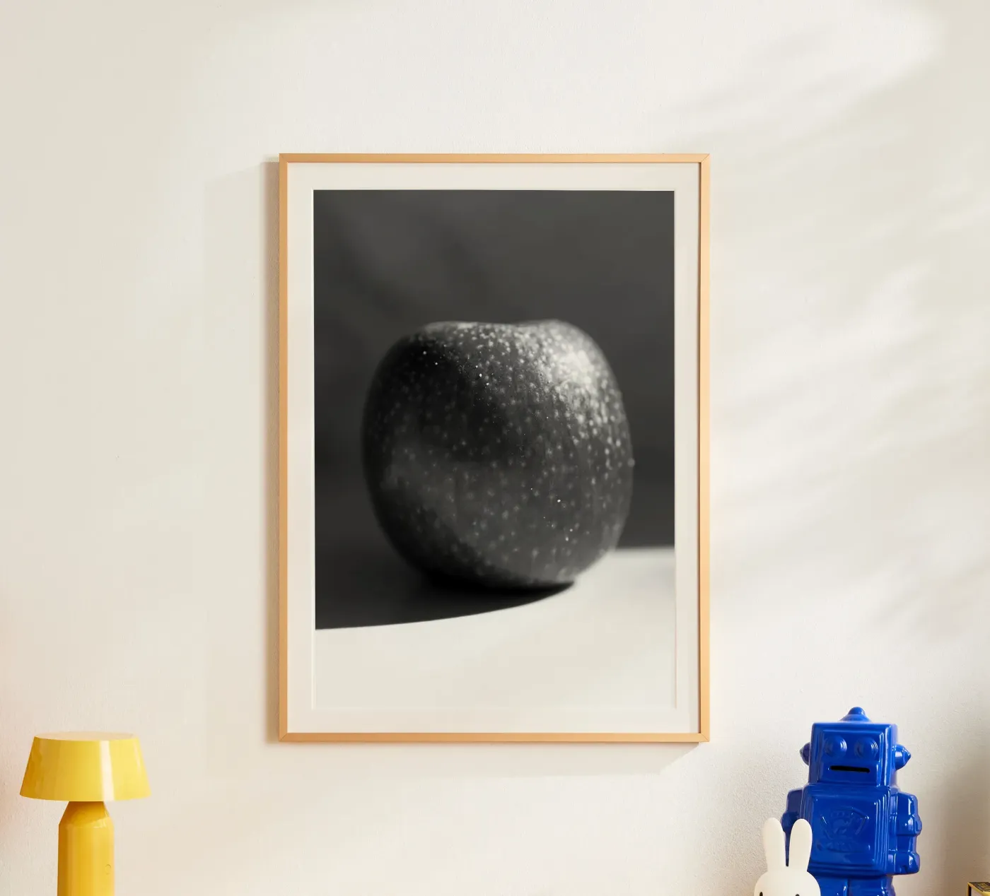 Fruit #2 poster by rafael campezato - black and white