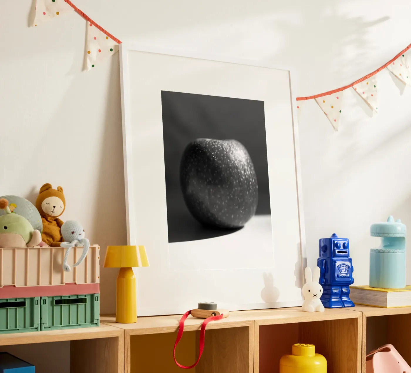 Fruit #2 poster by rafael campezato - black and white