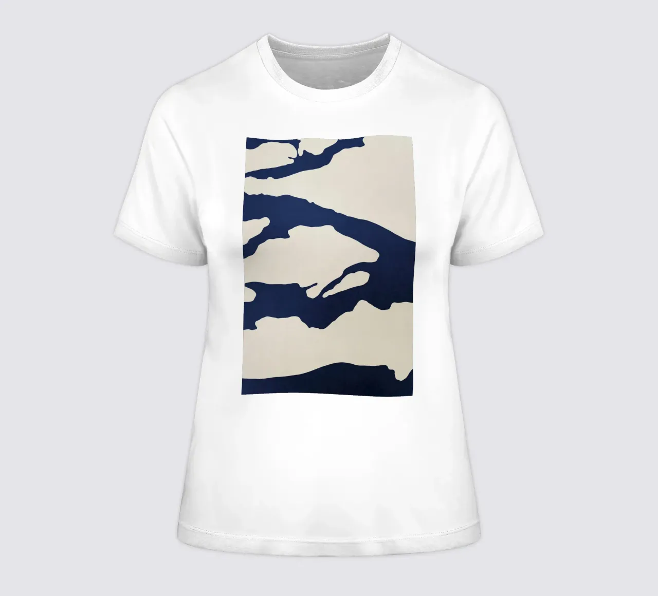 Confluent women's fitted t-shirt by adrianooliveira