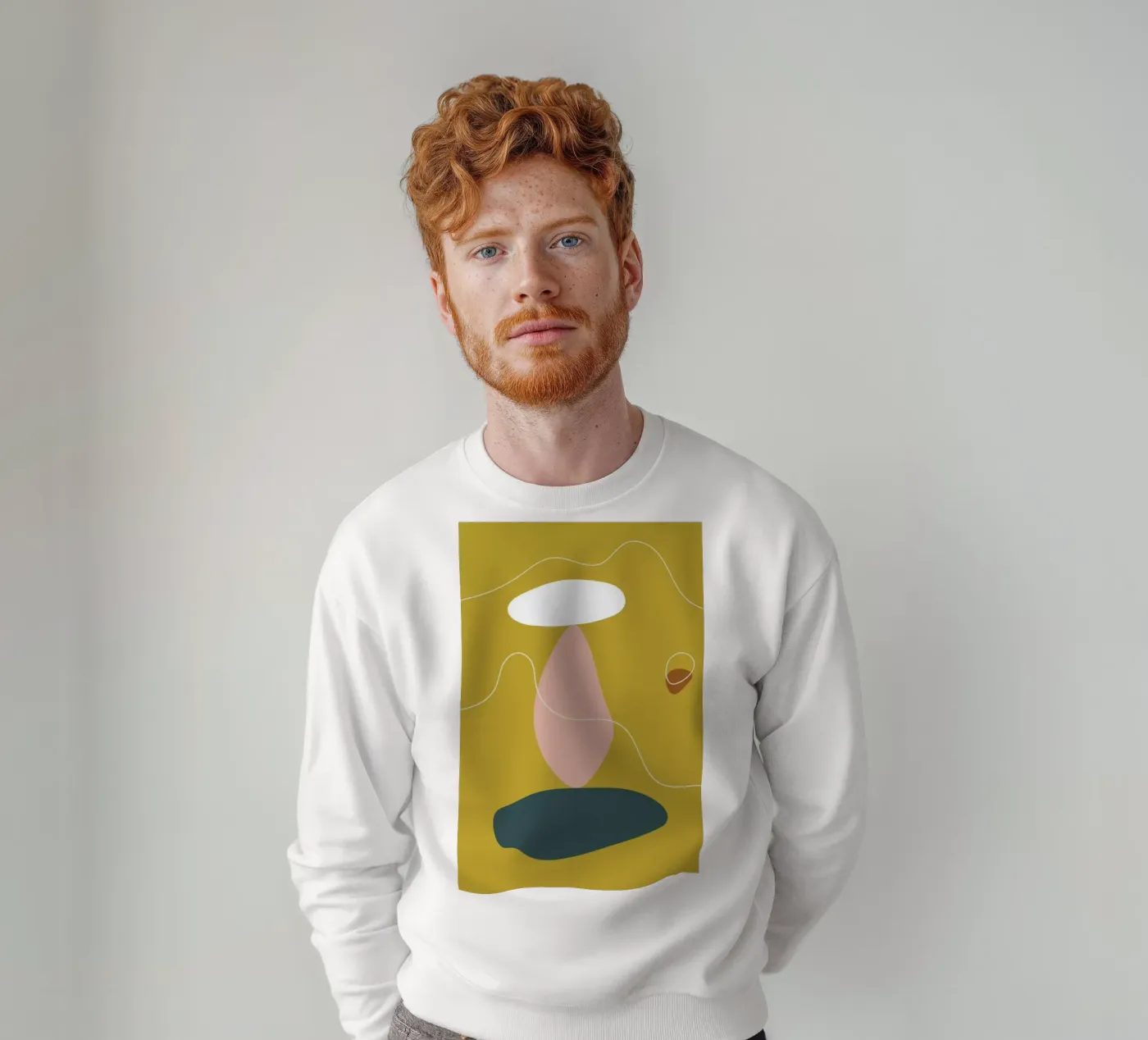 Stack II sweatshirt van Pure
