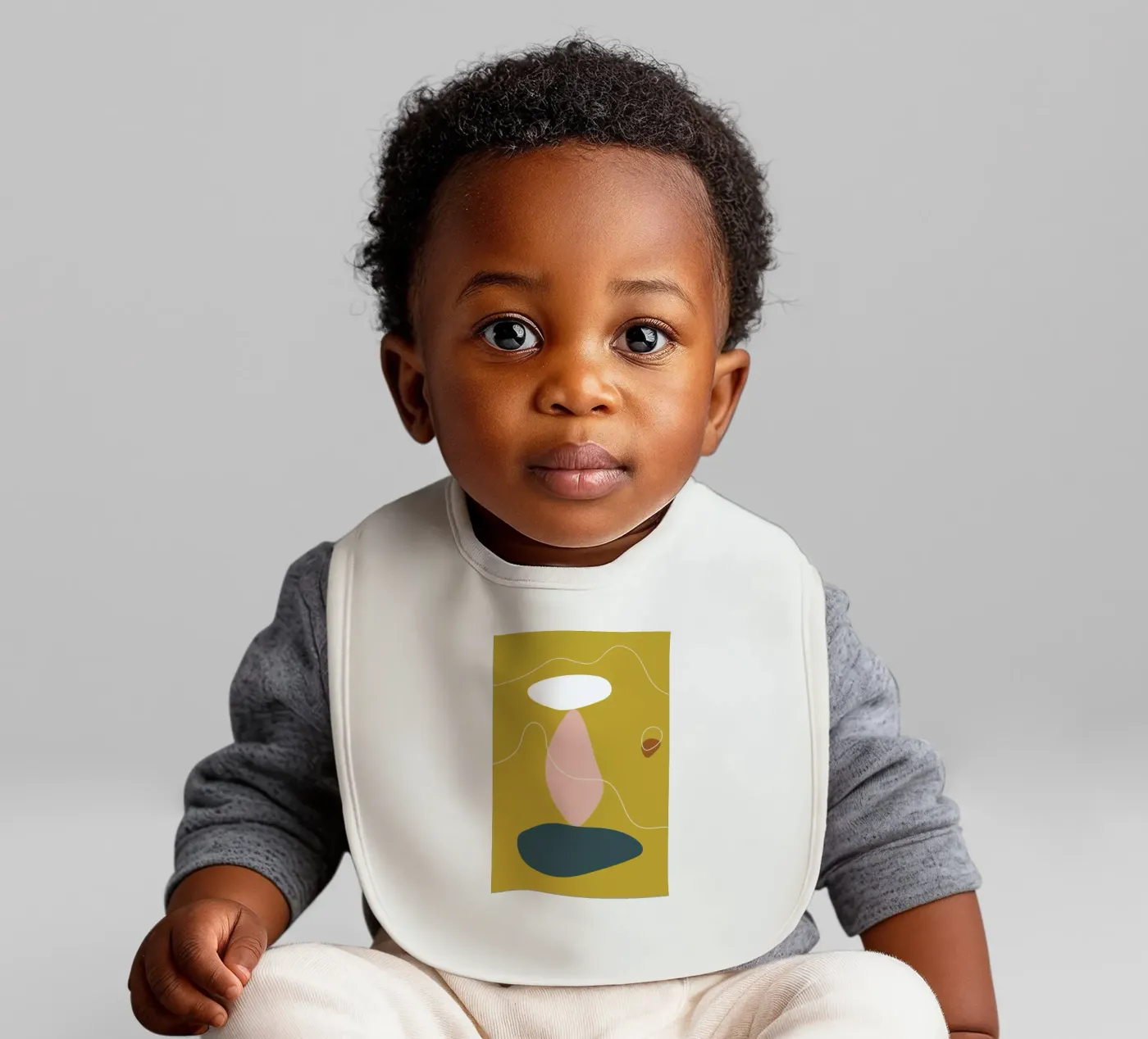 Stack II baby slabbetje van Pure