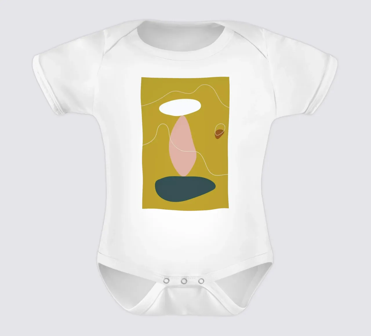 Stack II body neonato maniche corte da Pure