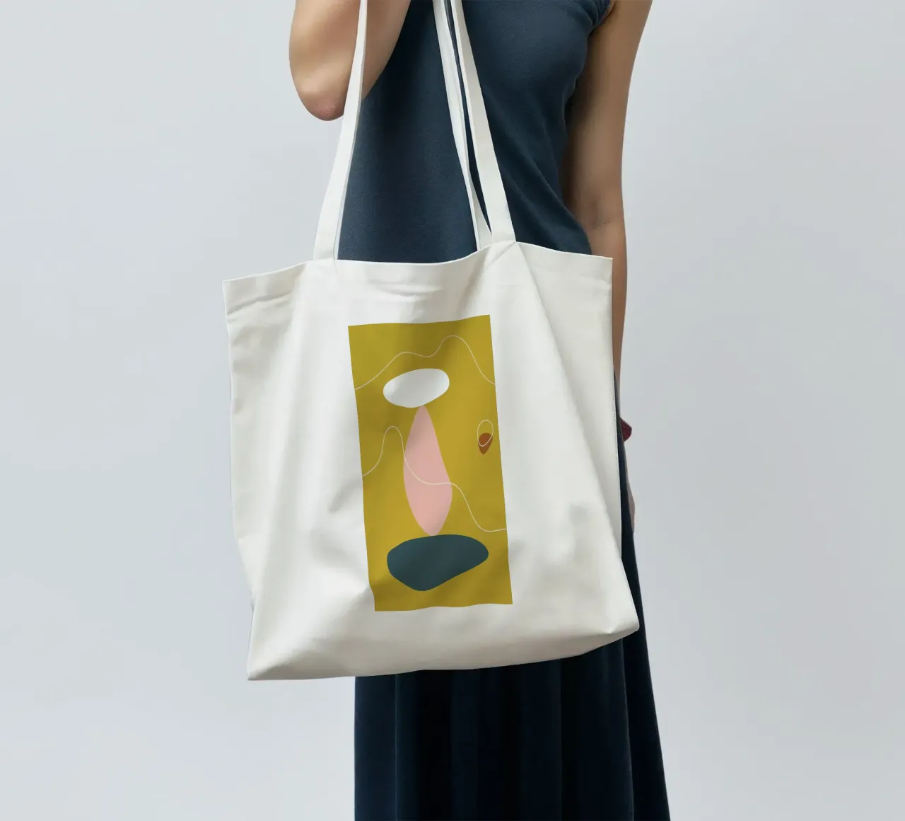 Stack II Jutebeutel von Pure