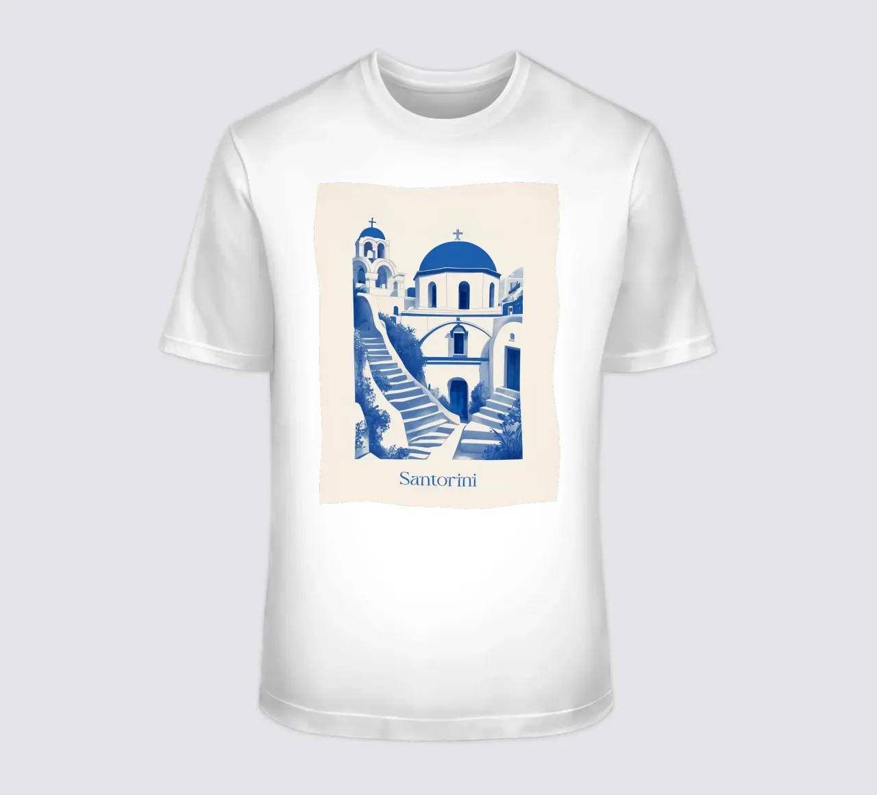 Santorini t-shirt da Indigo Rain