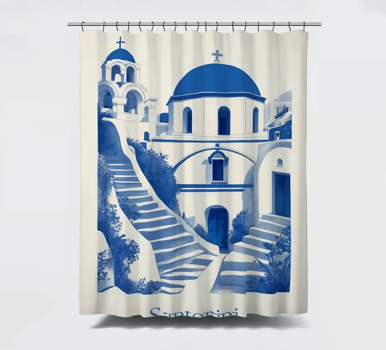 Santorini tenda da doccia da Indigo Rain