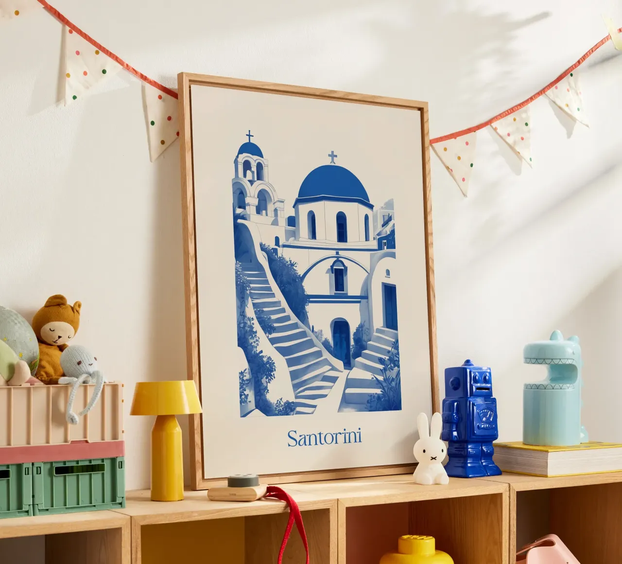 Santorini plexiglass da Indigo Rain