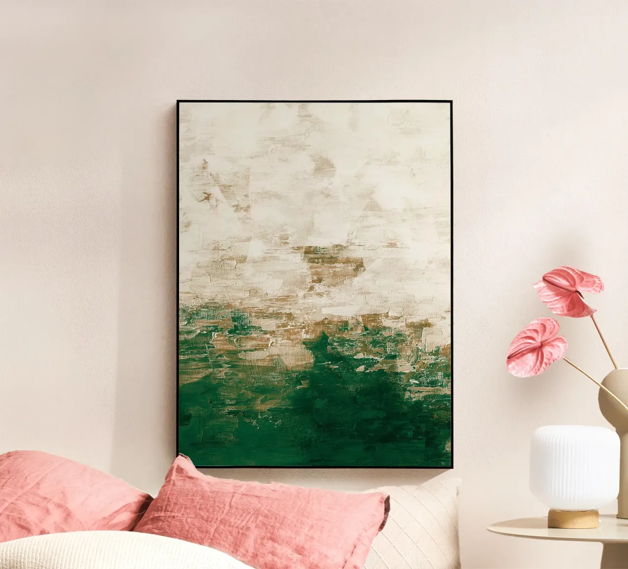 Abstract Painting no. 1 Green metacrilato de adrianooliveira