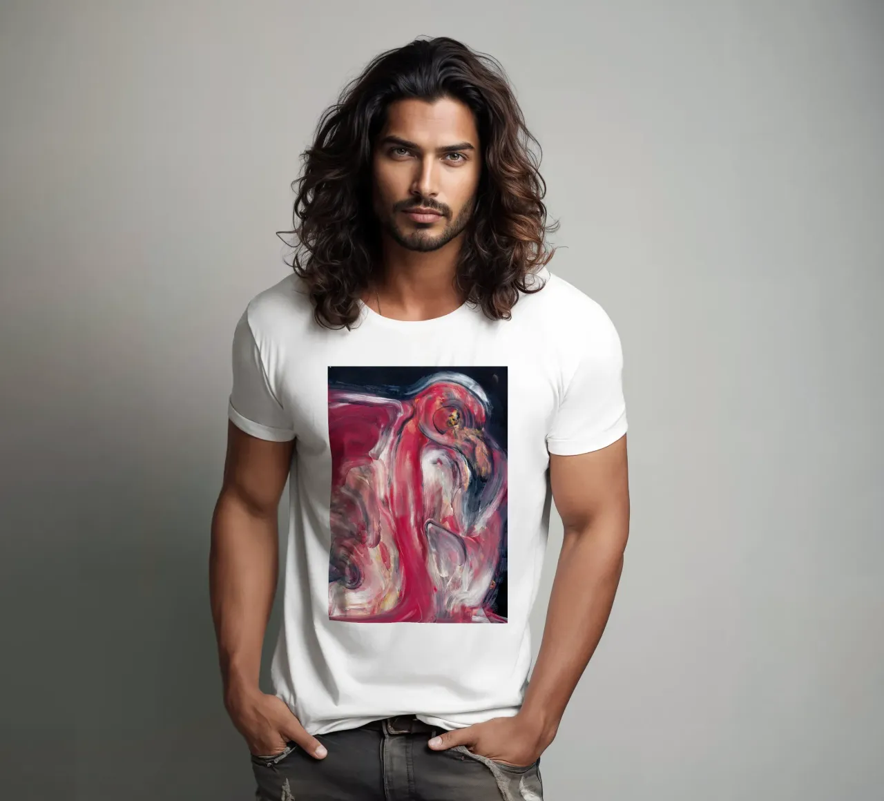 Abstract Bird t-shirt da Aviwe Apleni