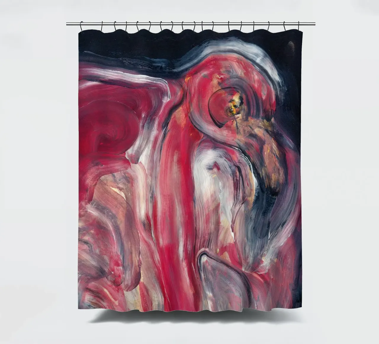Abstract Bird tenda da doccia da Aviwe Apleni