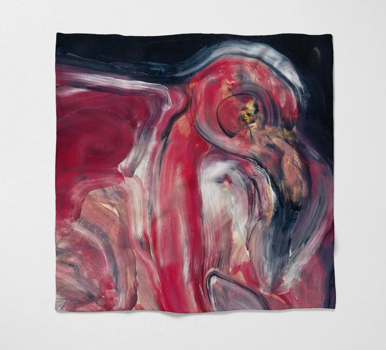 Abstract Bird coperta in pile da Aviwe Apleni