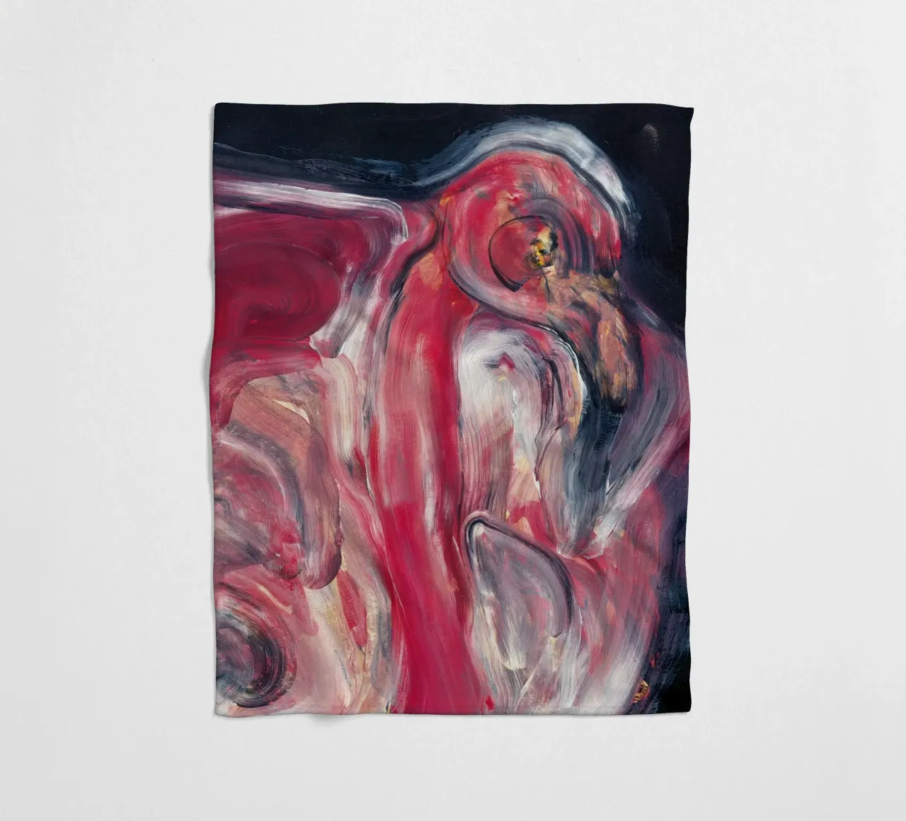 Abstract Bird coperta in pile da Aviwe Apleni