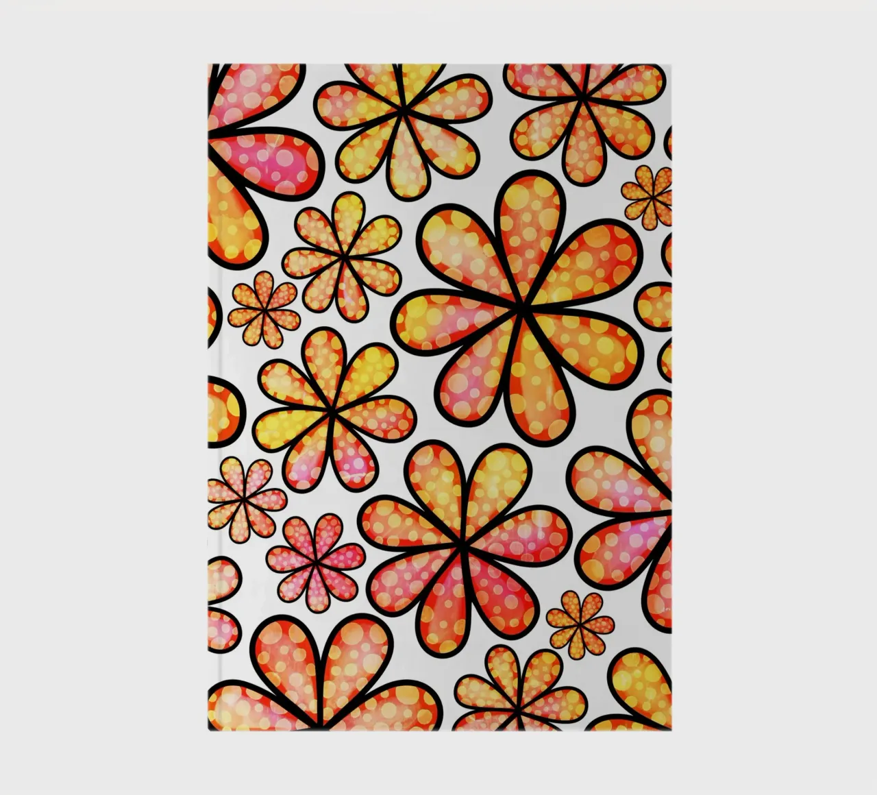 Whimsical Daisy Doodles notebook by Botanical Pattern House