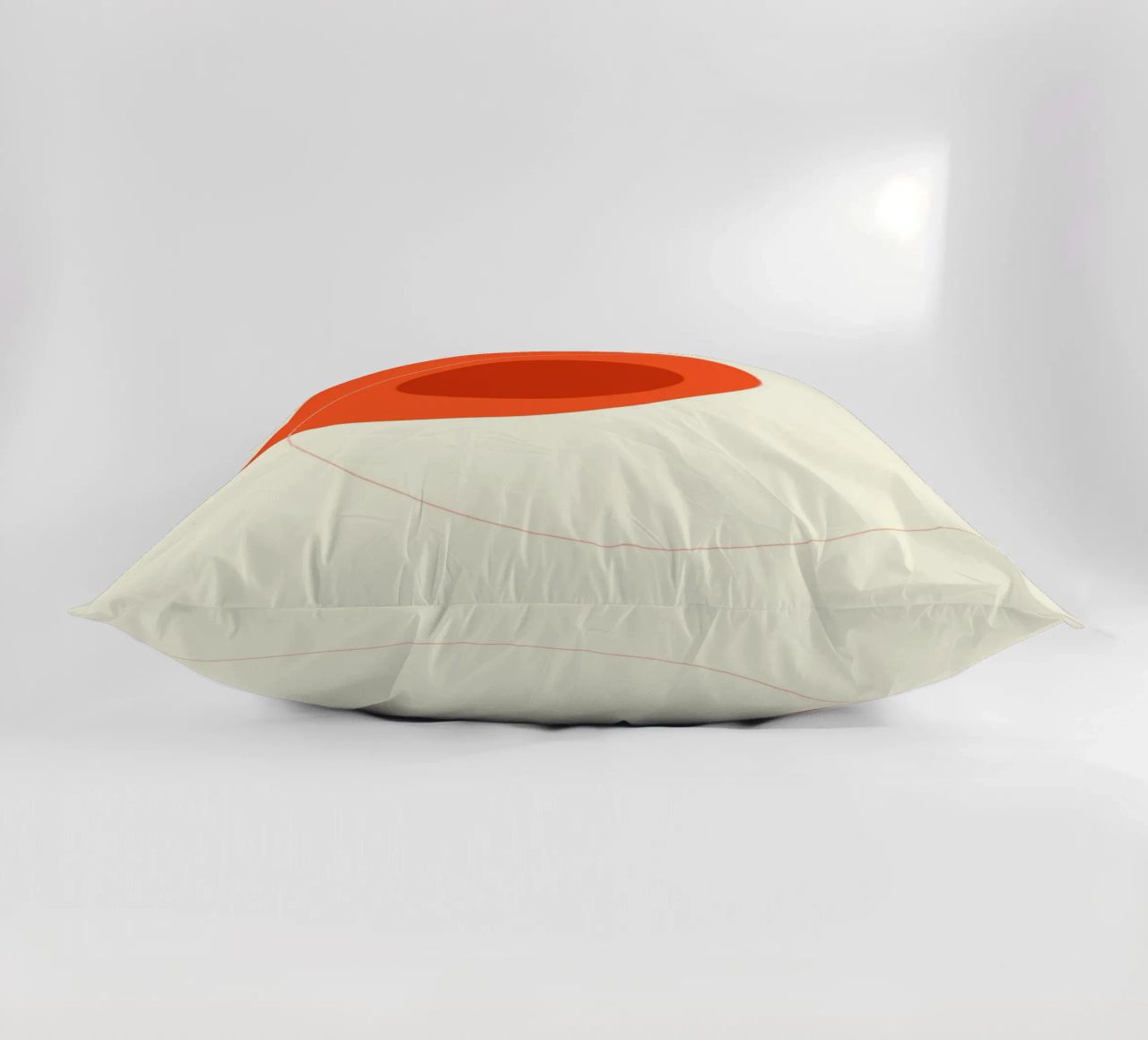 Orange Circular Composition cuscino da adrianooliveira