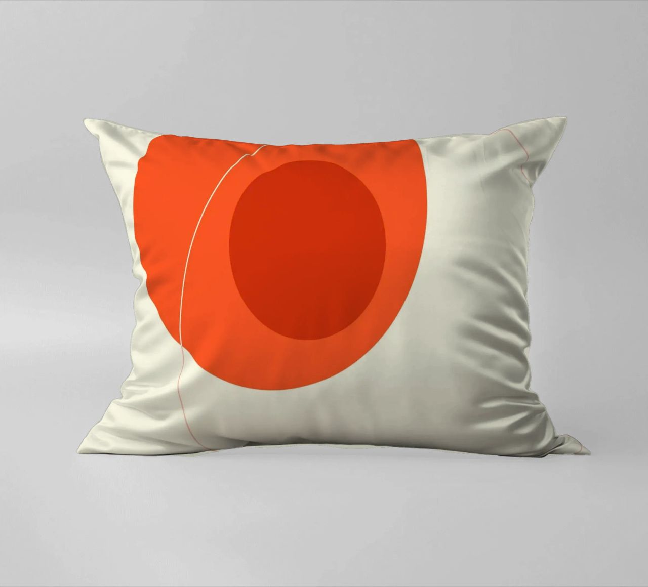 Orange Circular Composition cuscino da adrianooliveira