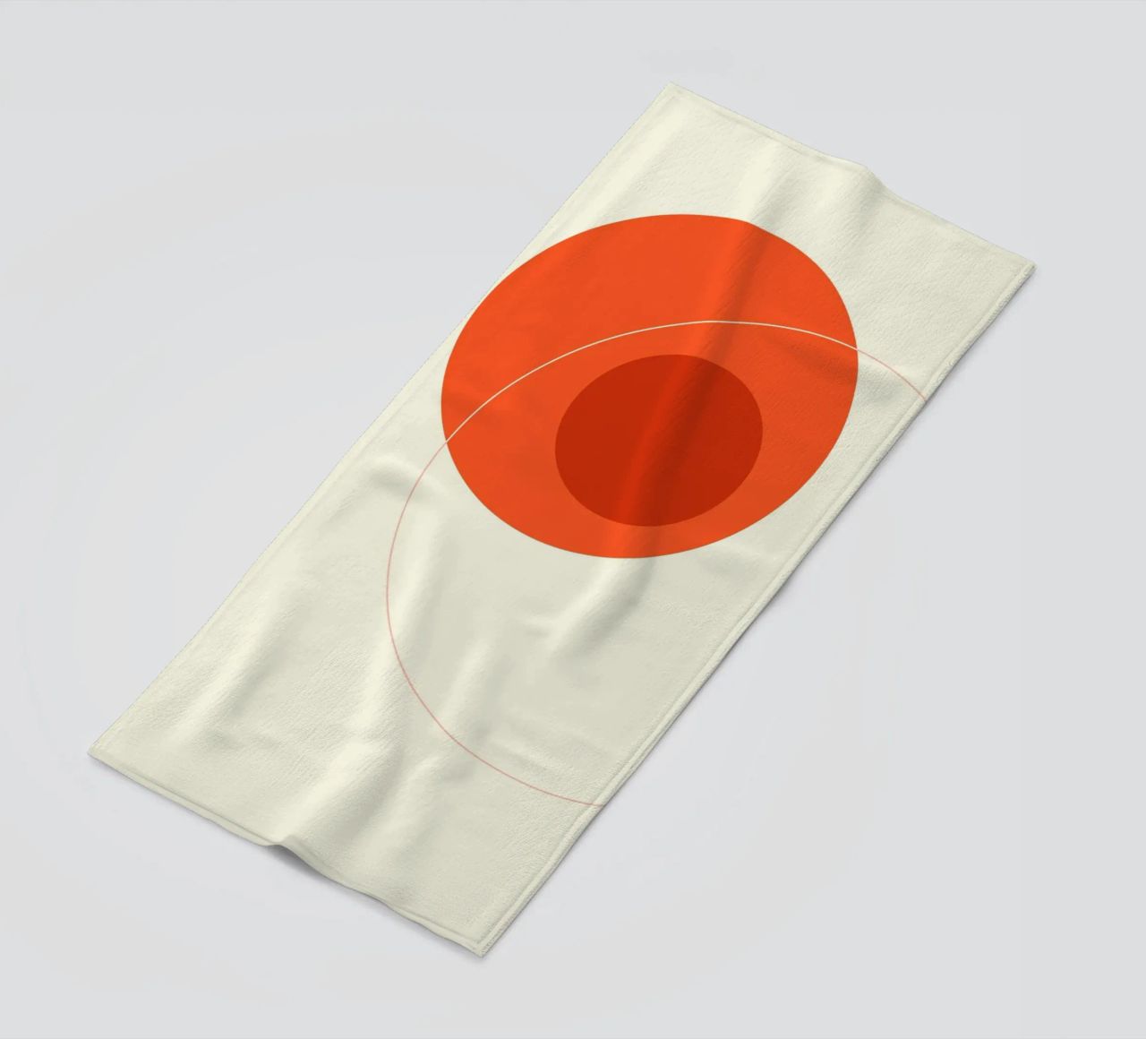 Orange Circular Composition telo mare da adrianooliveira