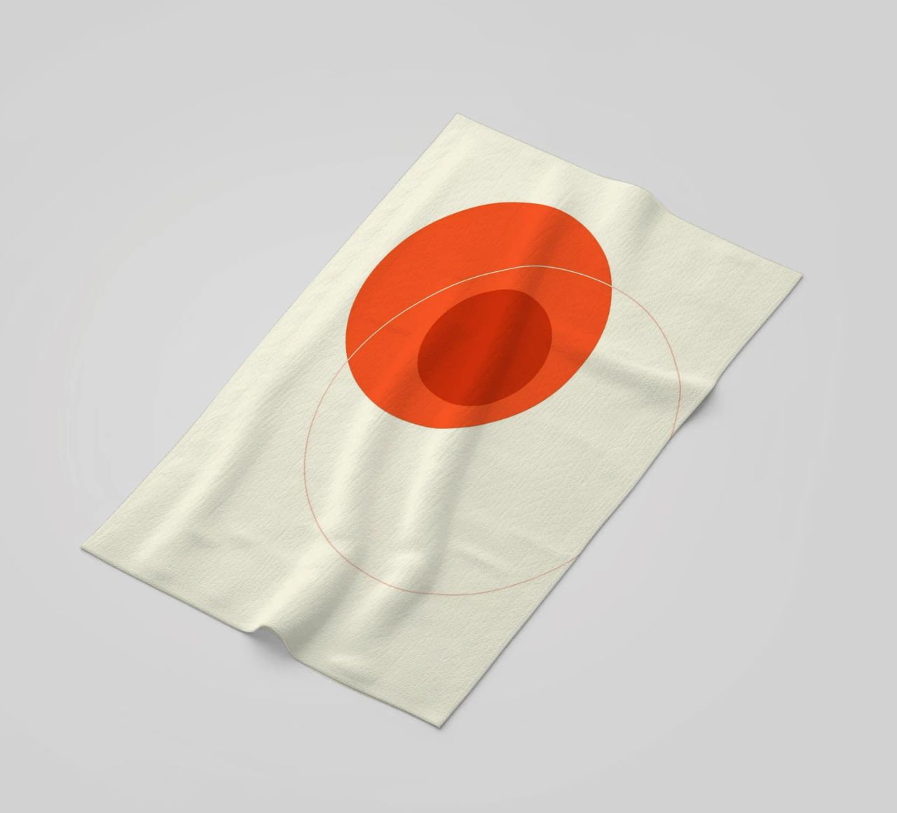 Orange Circular Composition telo mare da adrianooliveira