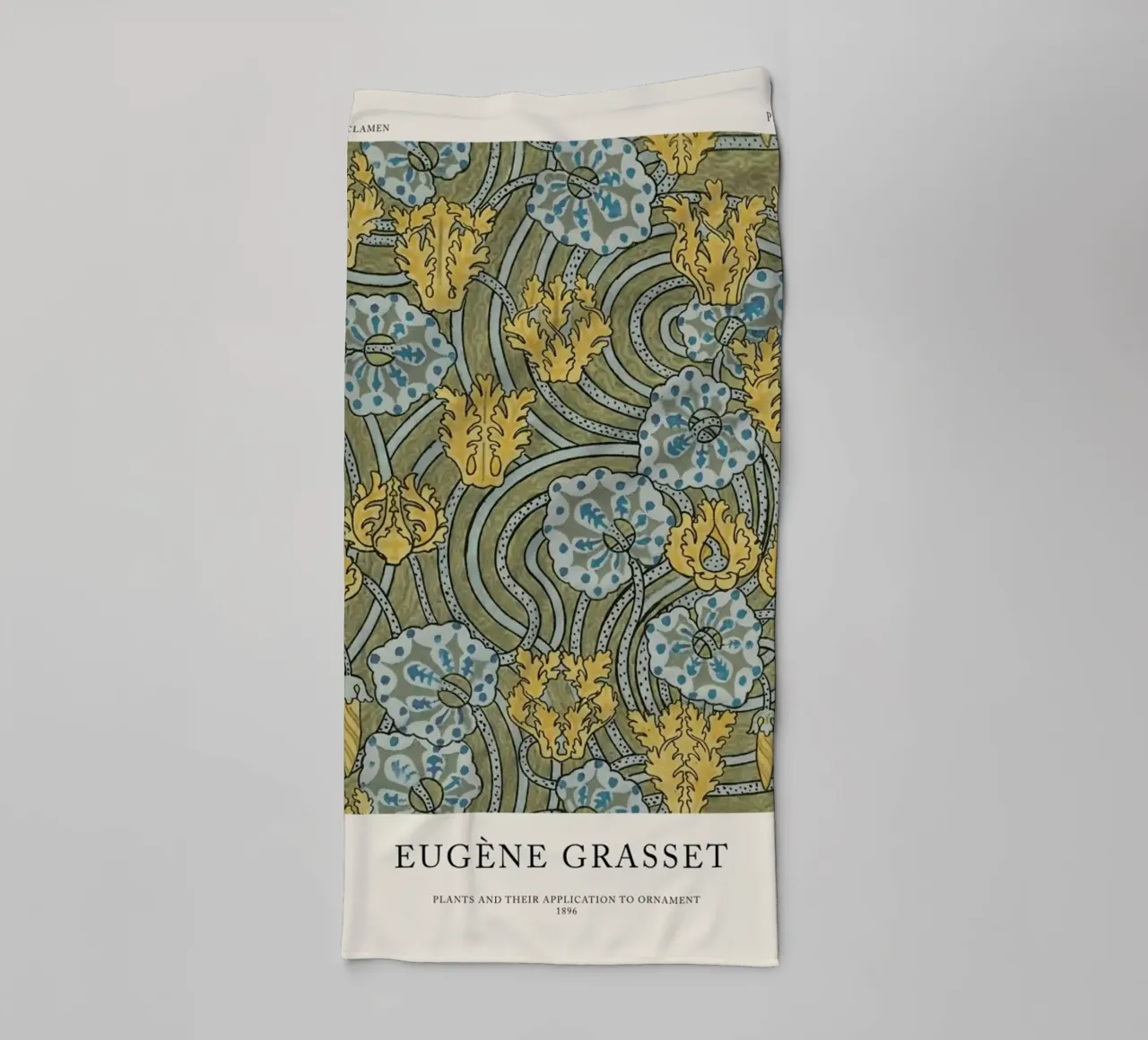 Grasset - Cyclamen 24 asciugamano da bagno da Vintage by JUNIQE
