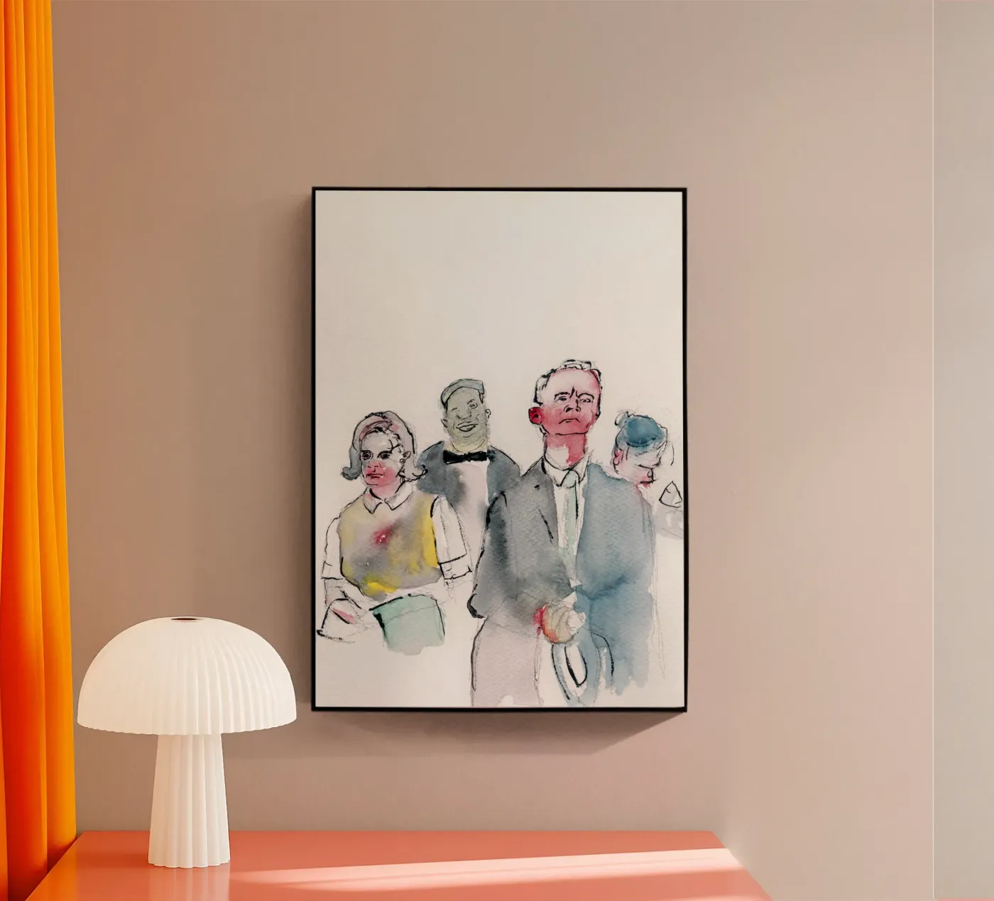 Waiting Room plexiglass da Aviwe Apleni