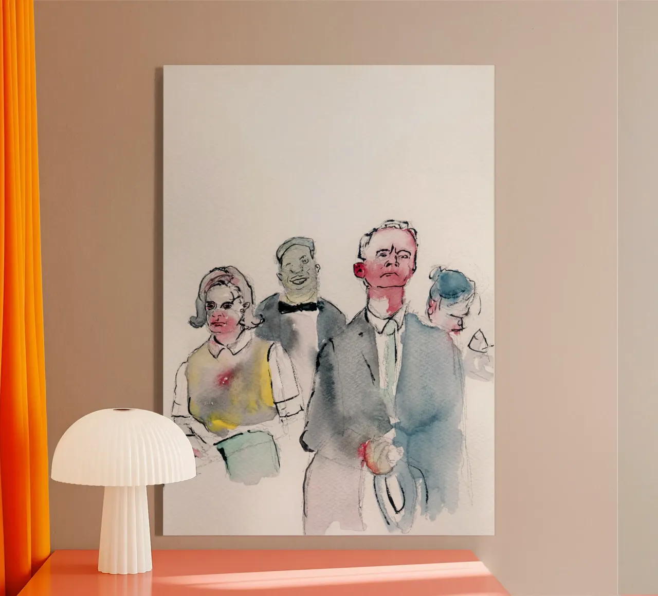 Waiting Room plexiglass da Aviwe Apleni