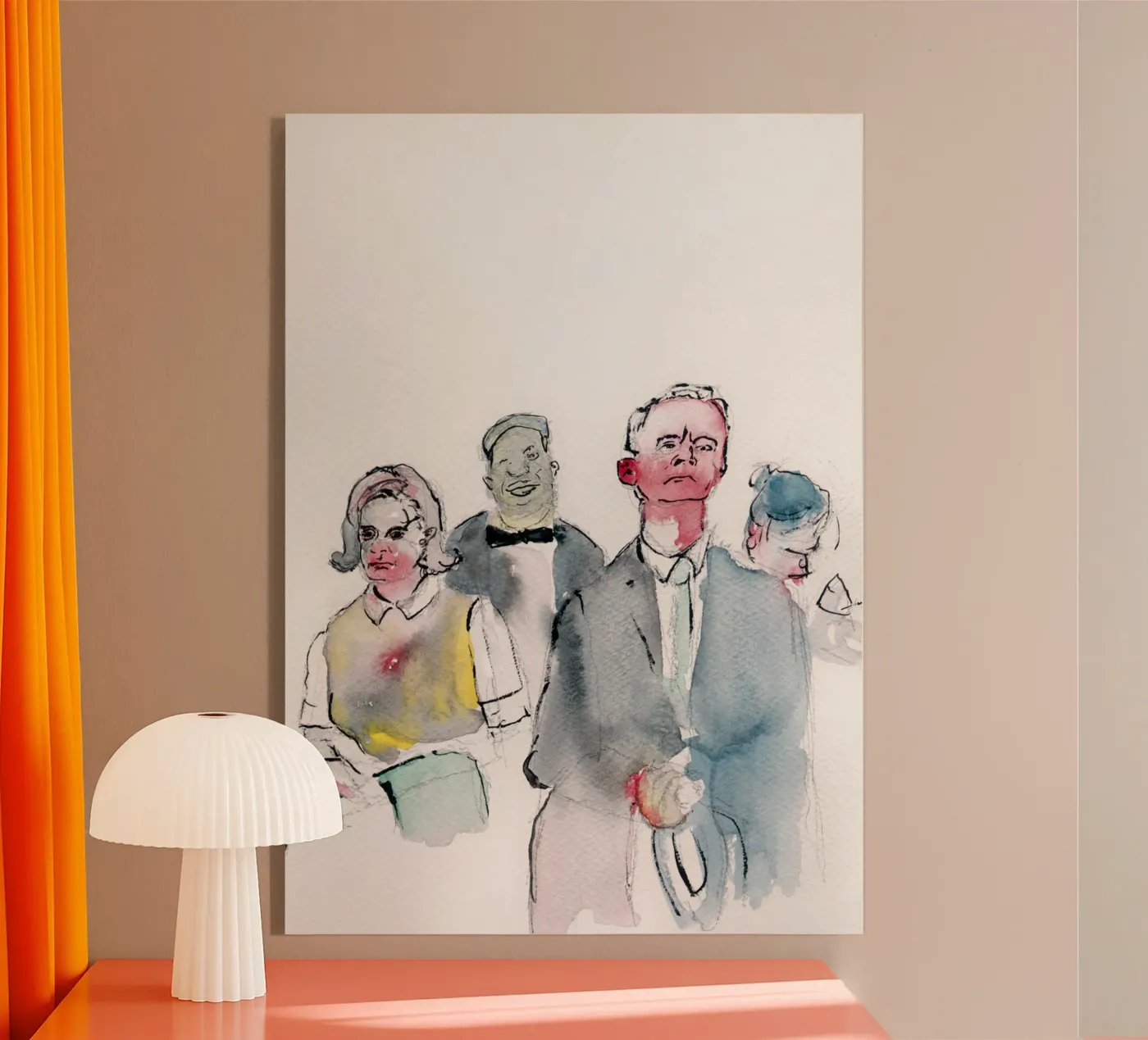 Waiting Room plexiglass da Aviwe Apleni