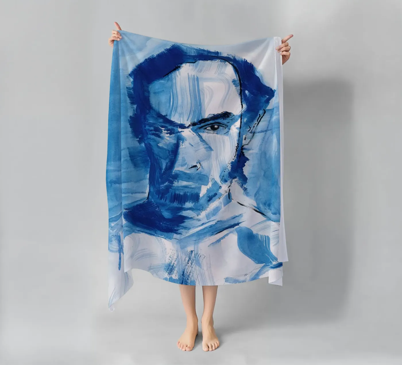 Blue Man telo mare da Aviwe Apleni