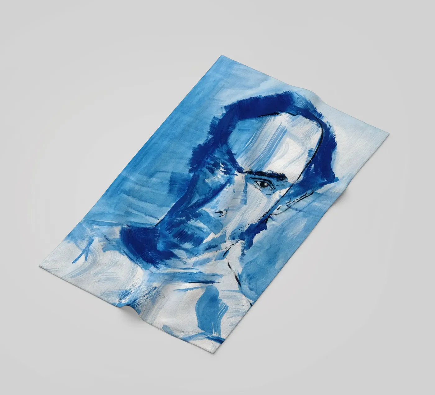 Blue Man telo mare da Aviwe Apleni