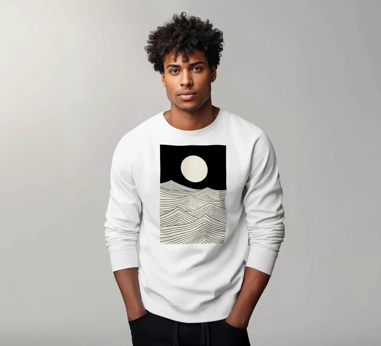 Lune sweatshirt by Graphite