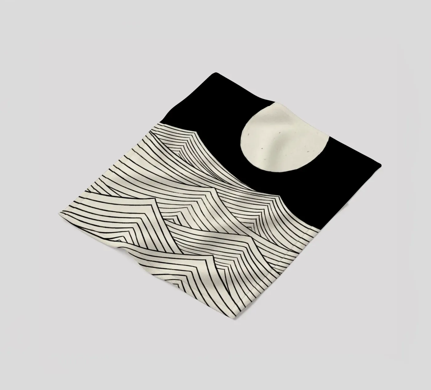 Lune Fleecedecke von Graphite