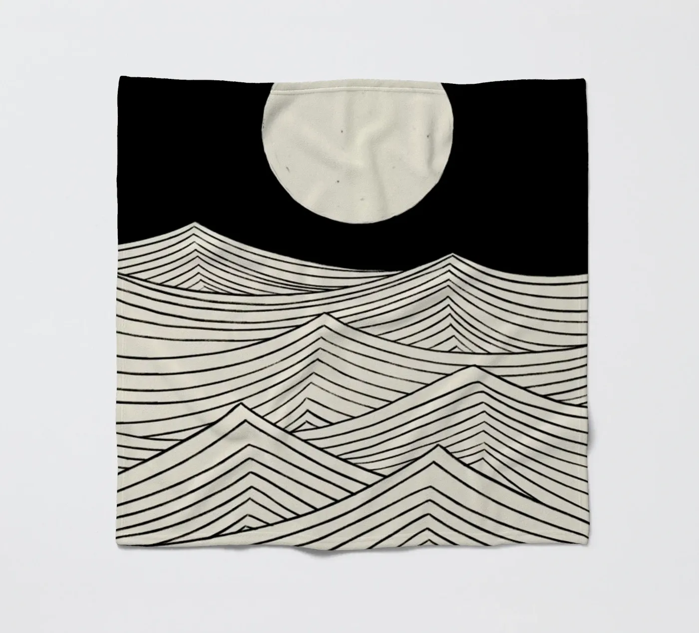 Lune Fleecedecke von Graphite