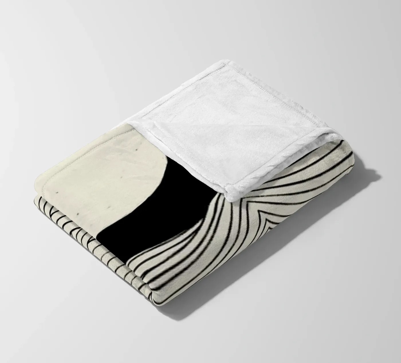 Lune Fleecedecke von Graphite