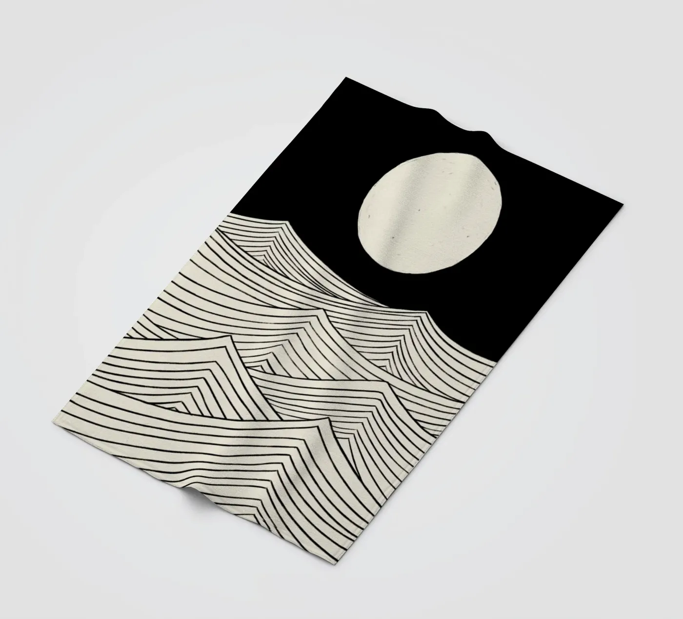 Lune Fleecedecke von Graphite