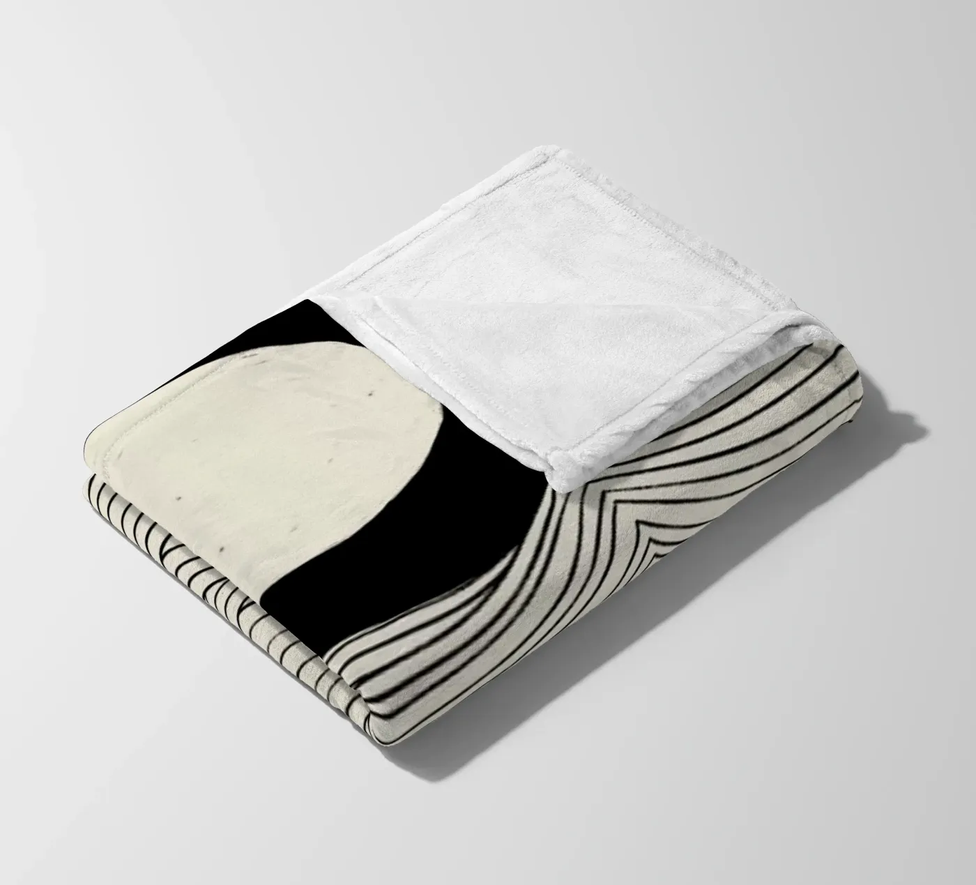 Lune Fleecedecke von Graphite