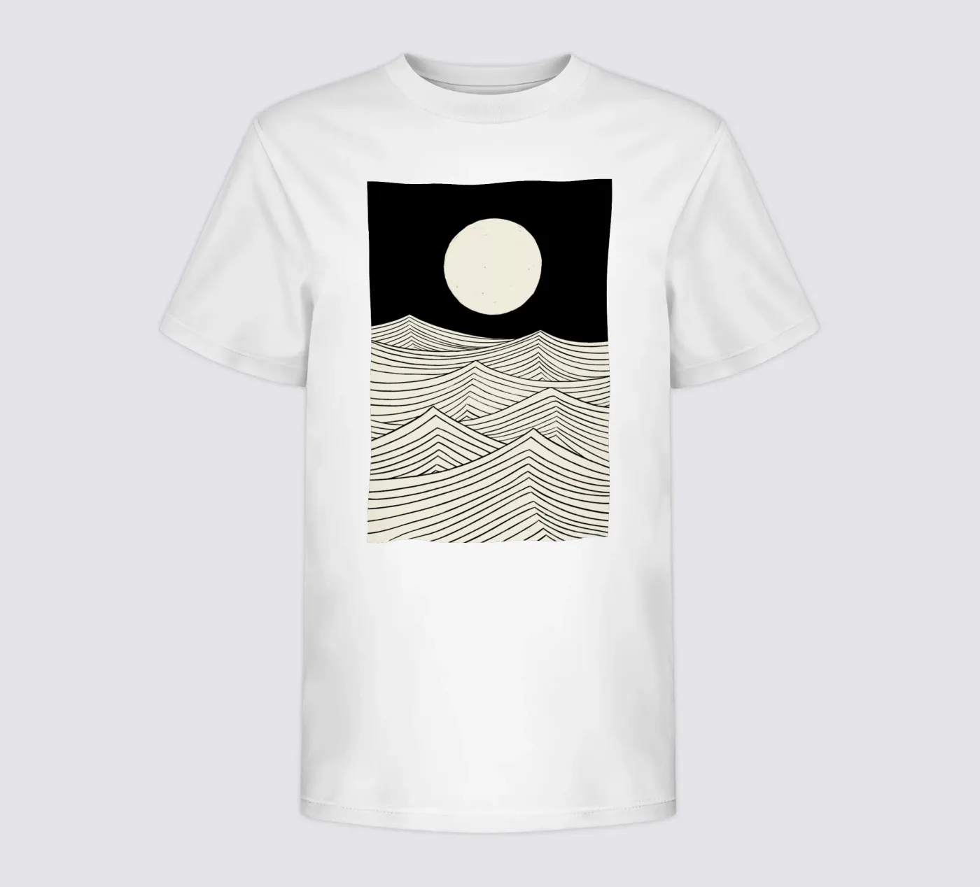 Lune t-shirt bambini da Graphite