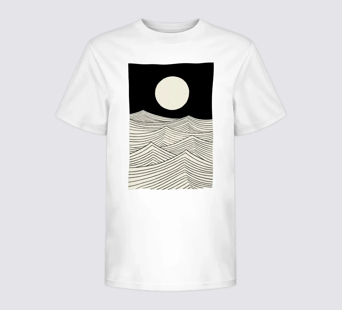 Lune t-shirt bambini da Graphite