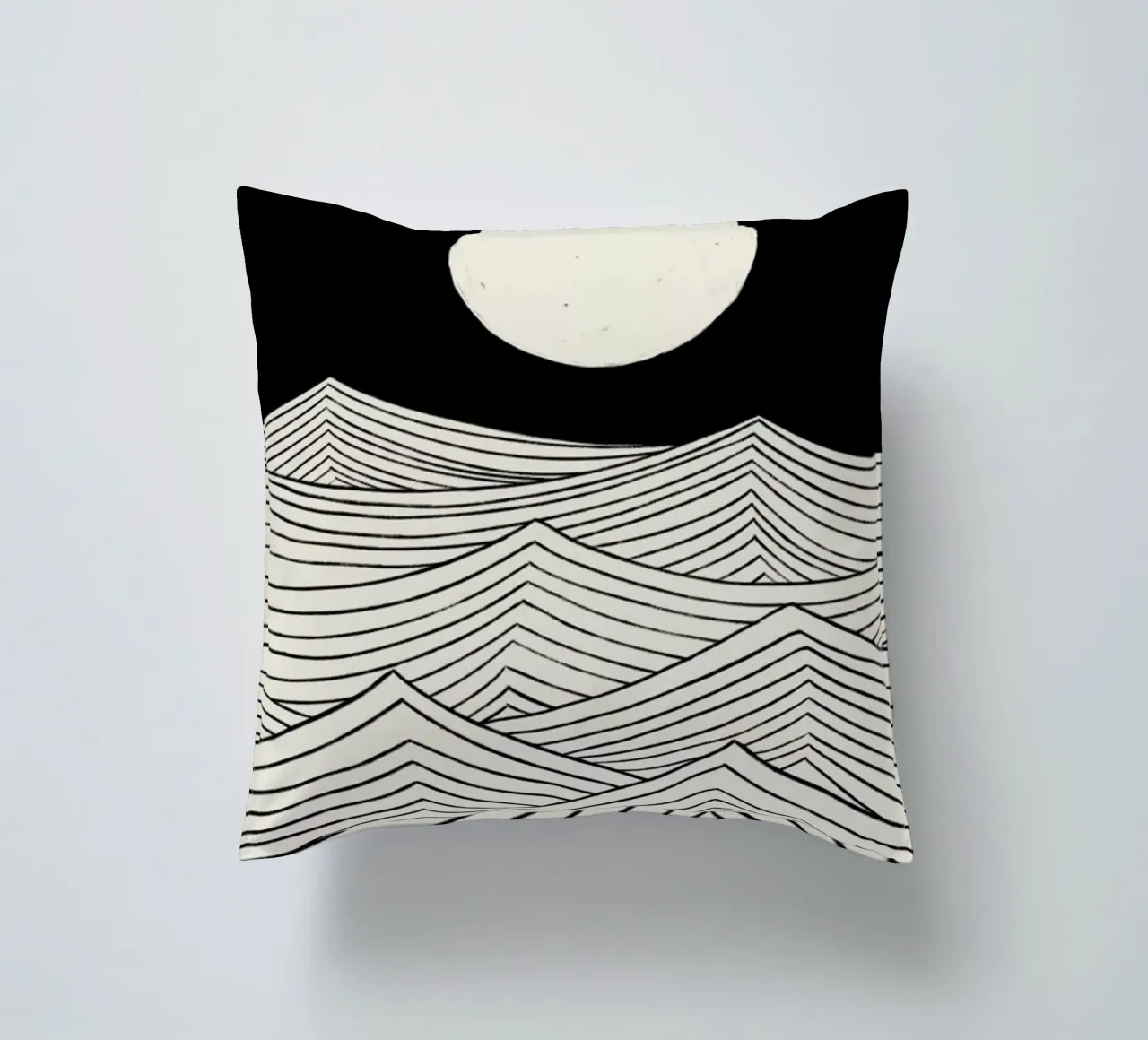 Lune cuscino da Graphite