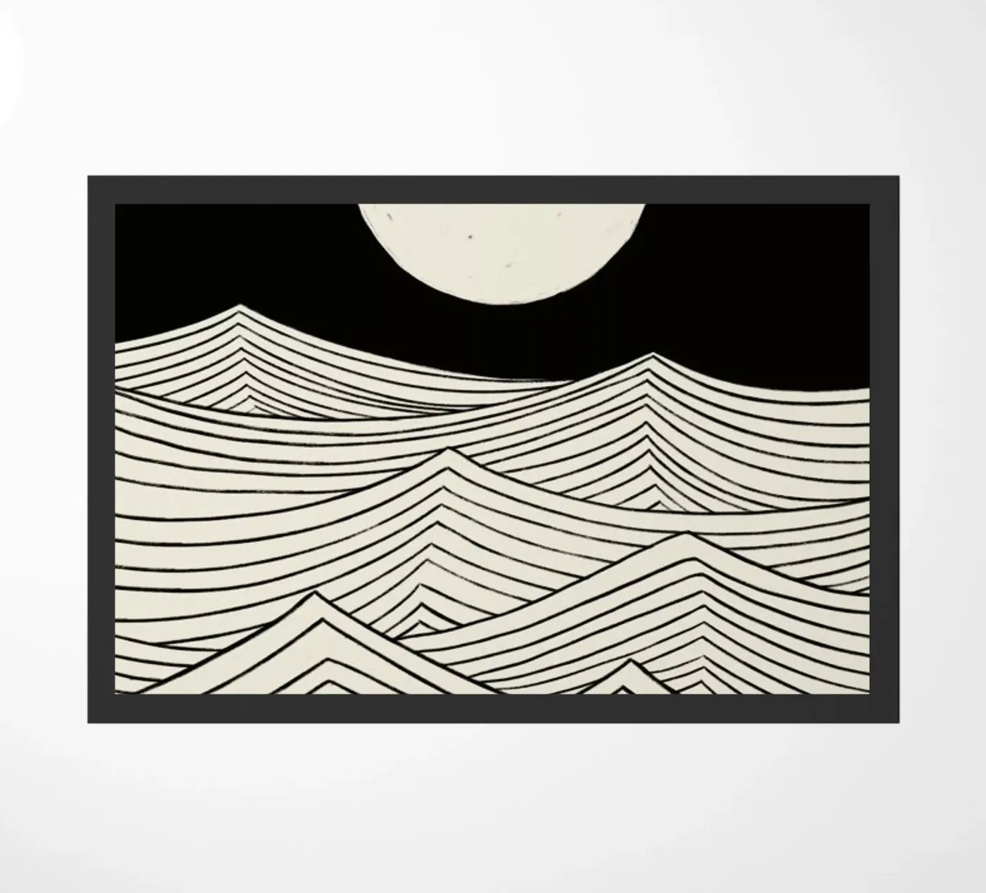 Lune doormat by Graphite