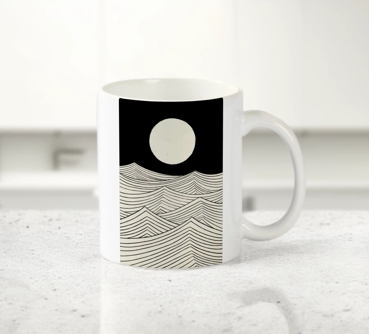 Lune tazza in ceramica da Graphite