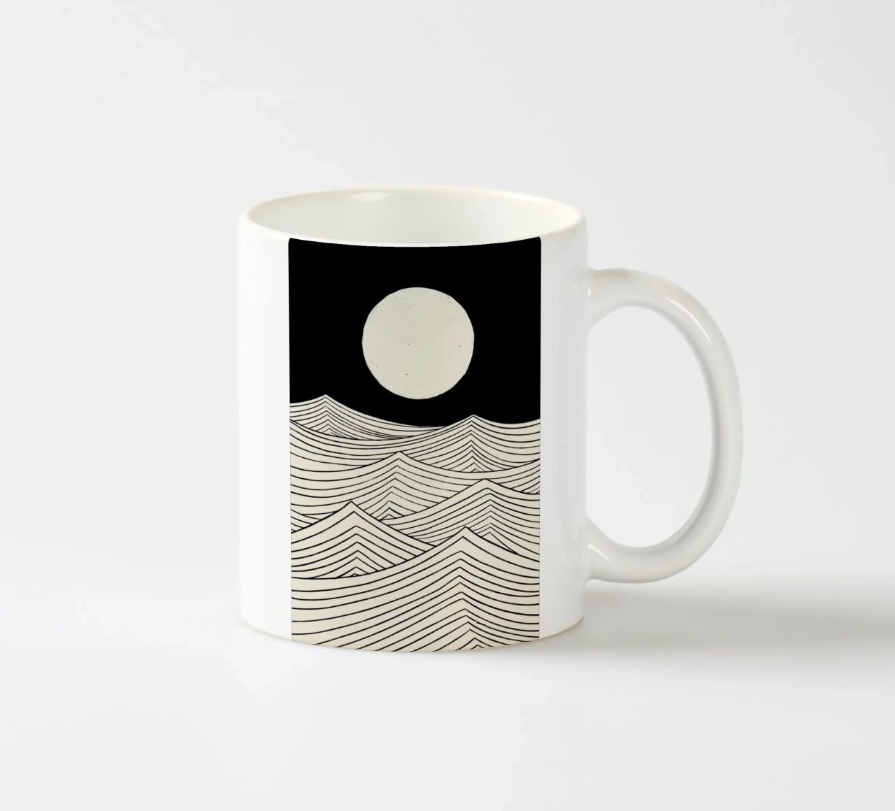Lune tazza in ceramica da Graphite