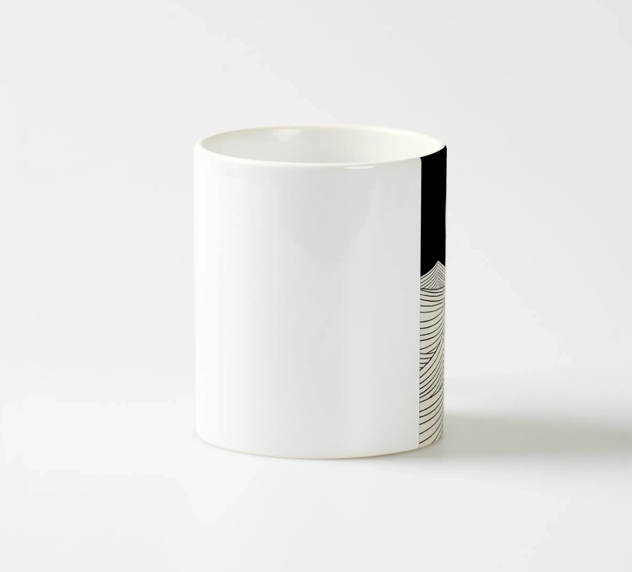 Lune tazza in ceramica da Graphite