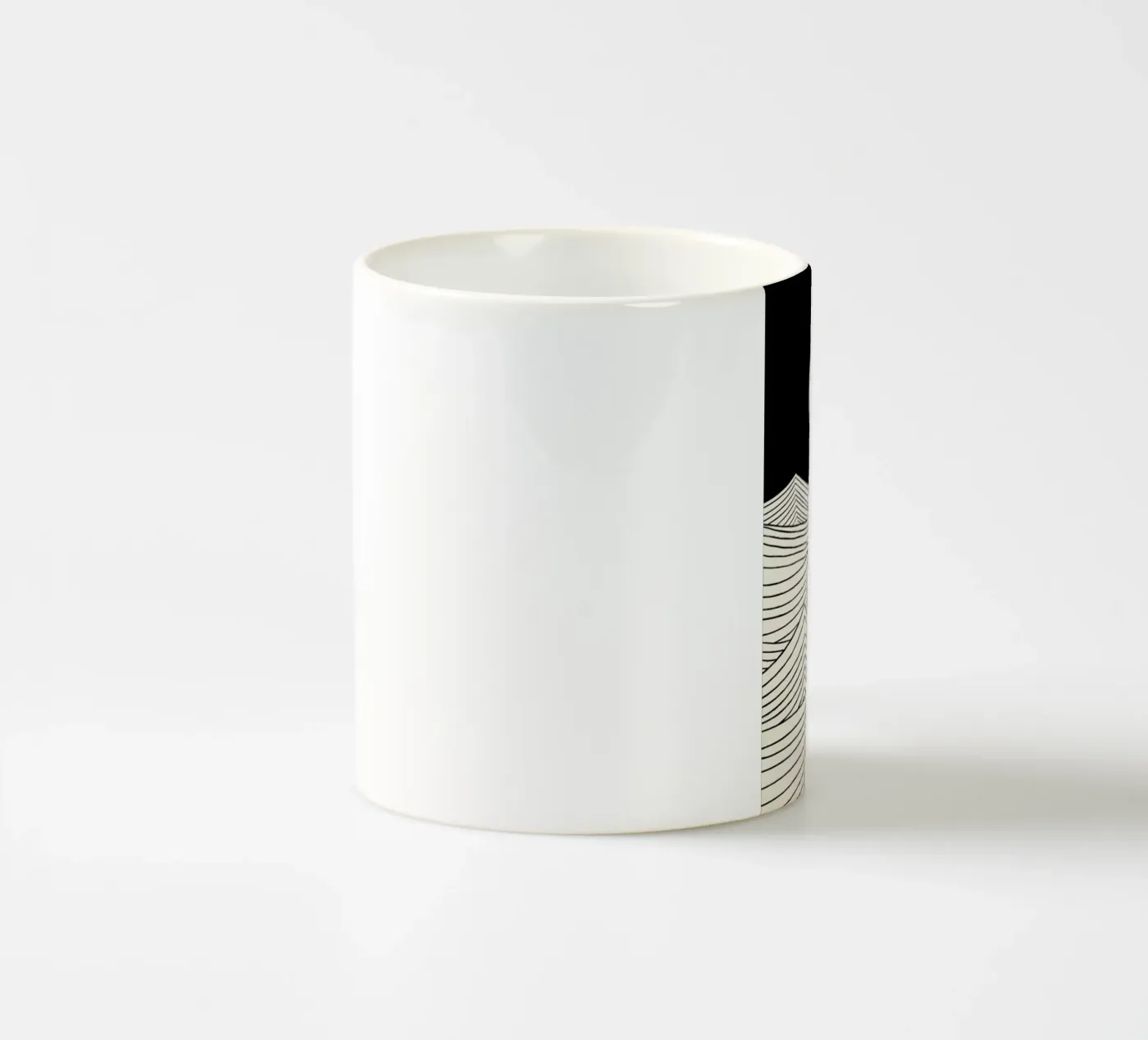 Lune ceramic mug by Graphite