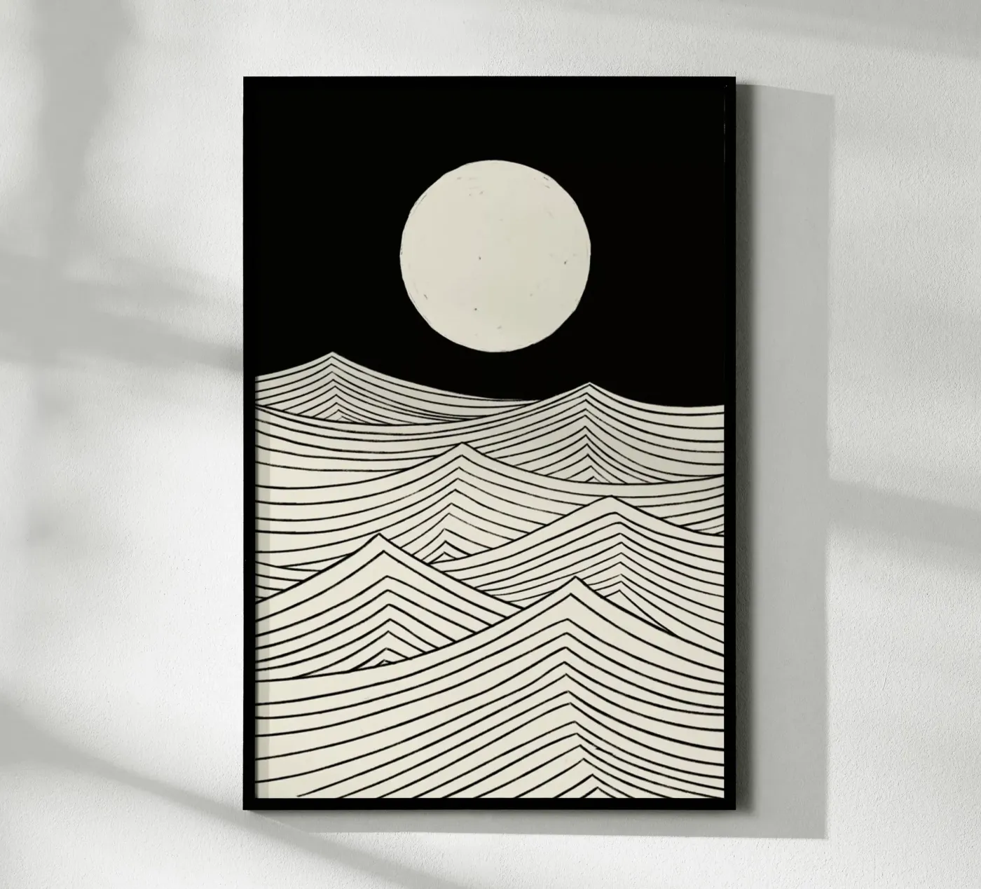 Lune Poster von Graphite